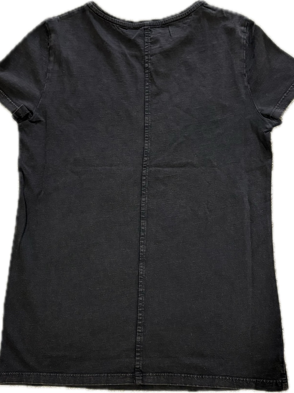 Madewell Essential Slim Tee in Lightweight Cotton | Size XXS | Jet Black | NWT - Picture 8 of 9